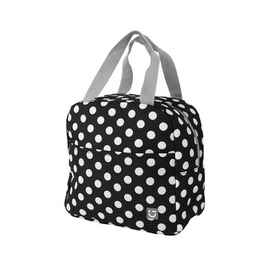 Lonchera miniso puntos negro y blanco -  Miniso