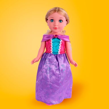 Muñeca 44 cm vestido princesa morado serie miniso -  Miniso