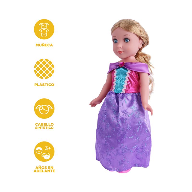 Mu-eca-44-cm-vestido-princesa-morado-serie-miniso-Miniso-3-25010