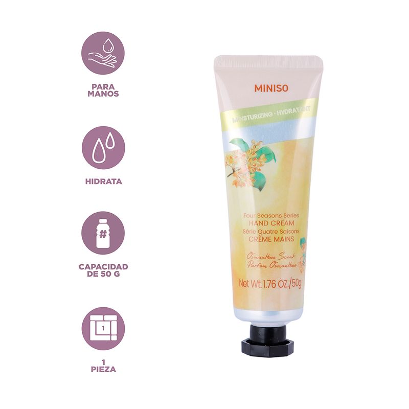 Crema-de-manos-serie-four-seasons-aroma-a-osmanthus-Miniso-3-25015