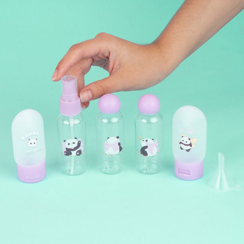 Juego-de-botellas-de-viaje-china-panda-6-piezas-Miniso-2-25017