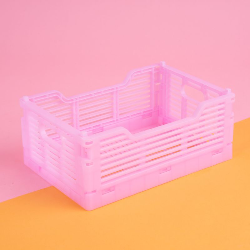 Organizador-de-pl-stico-plegable-serie-rayas-S-rosa-Miniso-7-25026
