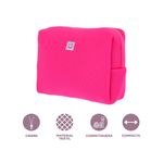Cosmetiquera-miniso-tela-tipo-esponja-rosa-Miniso-4-25084