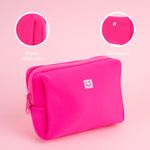 Cosmetiquera-miniso-tela-tipo-esponja-rosa-Miniso-6-25084