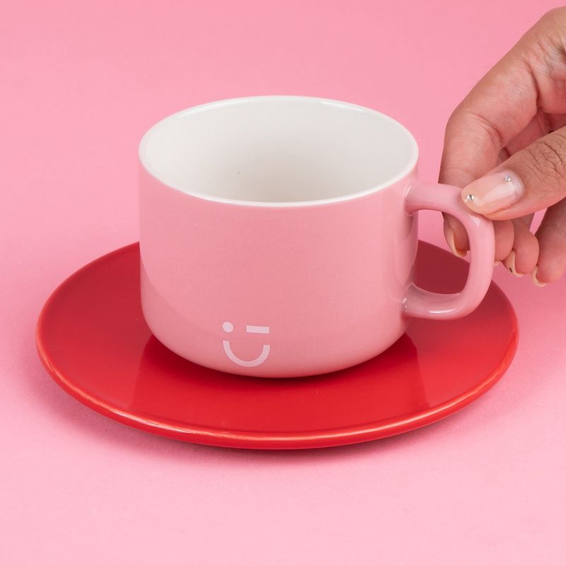 Taza-con-posavasos-rainbow-series-210-ml-rosa-Miniso-2-25147