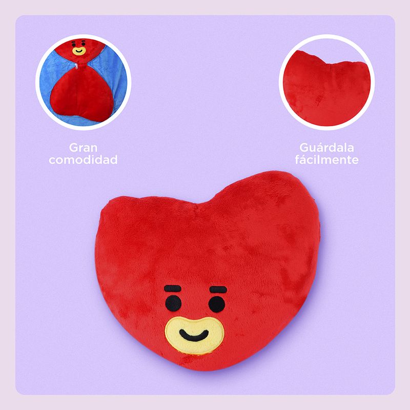 Manta-con-funda-tipo-almohada-colecci-n-bt21-tata-BT21-6-25153
