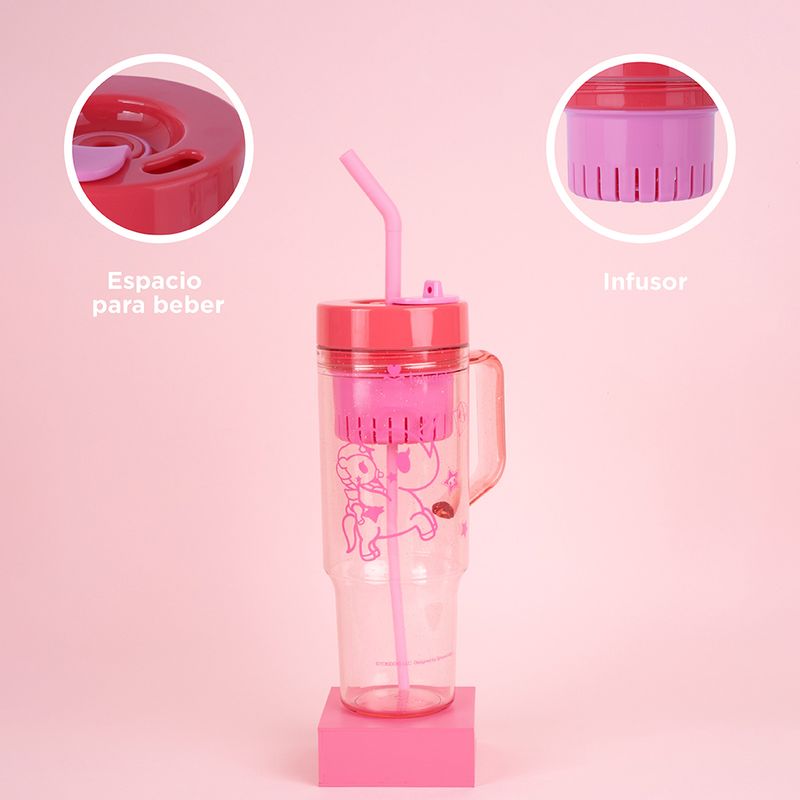 Vaso-de-pl-stico-con-sorbete-de-la-colecci-n-tokidoki-1250-ml-rosa-Tokidoki-6-25184