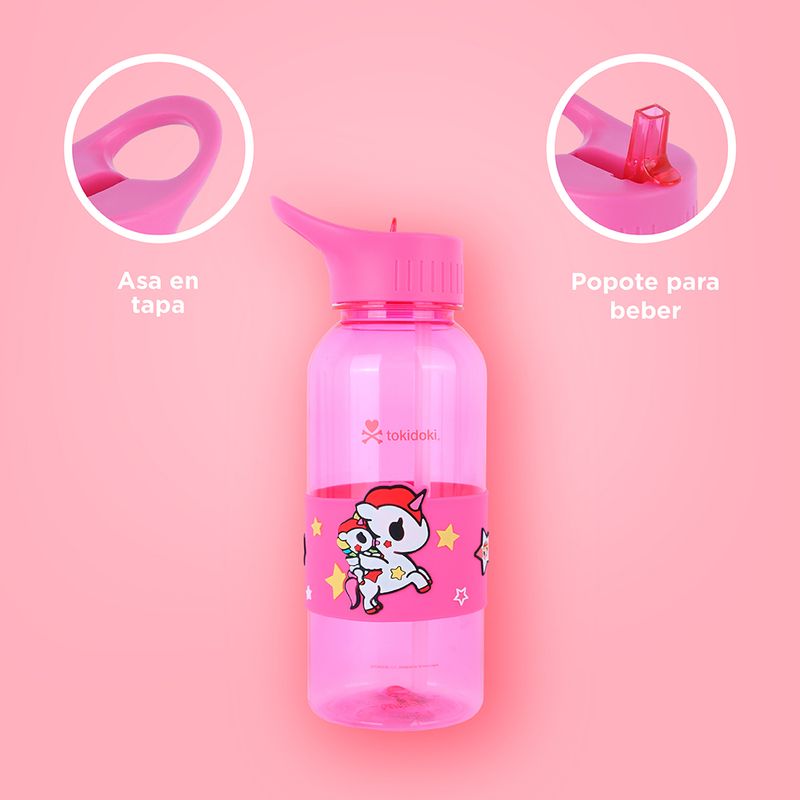 Vaso-de-pl-stico-colecci-n-tokidoki-con-sorbete-y-funda-1000-ml-rosa-Tokidoki-5-25185