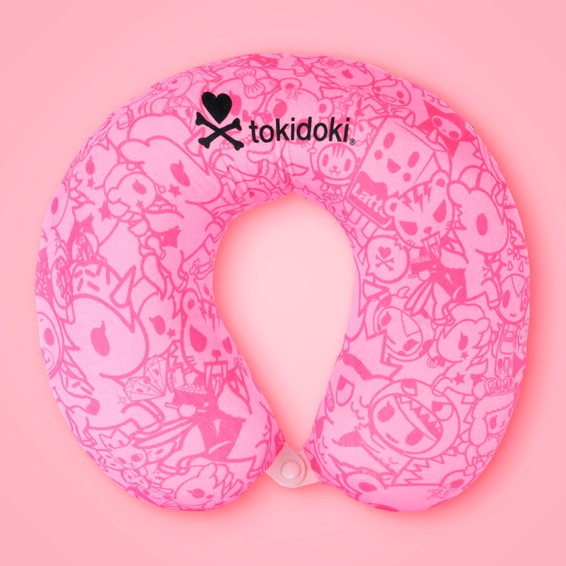 Almohada-de-viaje-tokidoki-collection-de-espuma-viscoel-stica-para-el-cuello-color-rosa-Tokidoki-2-25191