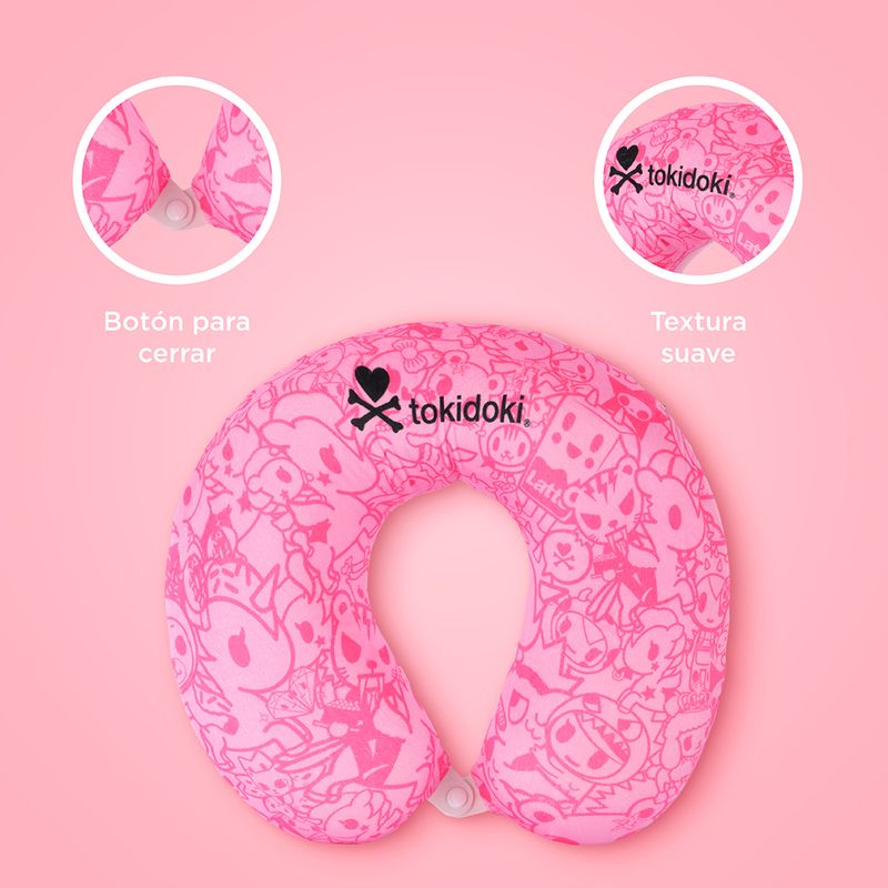 Almohada-de-viaje-tokidoki-collection-de-espuma-viscoel-stica-para-el-cuello-color-rosa-Tokidoki-5-25191
