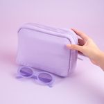 Cosmetiquera-miniso-nylon-lisa-lila-Miniso-2-25232