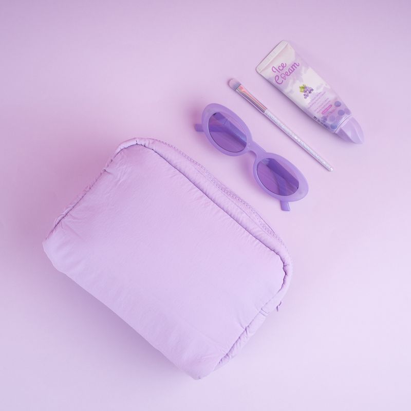 Cosmetiquera-miniso-nylon-lisa-lila-Miniso-3-25232