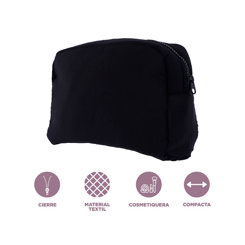 Cosmetiquera-miniso-nylon-lisa-negro-Miniso-3-25234