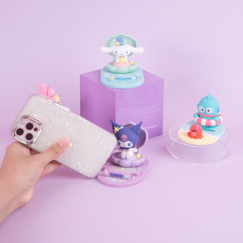 Soporte-de-escritorio-para-celular-sanrio-ocean-treasure-series-kuromi-Sanrio-2-25262