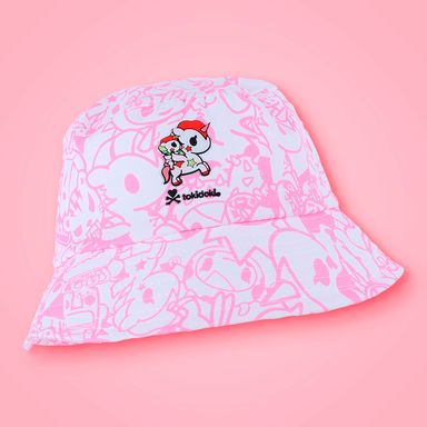 Sombrero de cubo colección tokidoki multiprint rosa -  Tokidoki