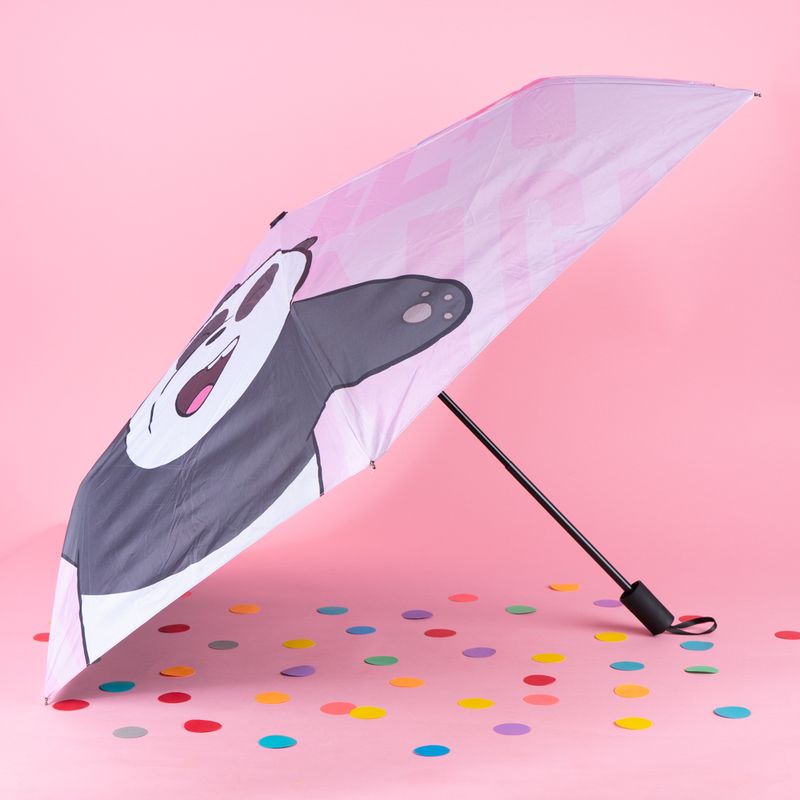 Paraguas-plegable-music-festival-100-poli-ster-53-5-cm-manual-panda-We-Bare-Bears-3-25374