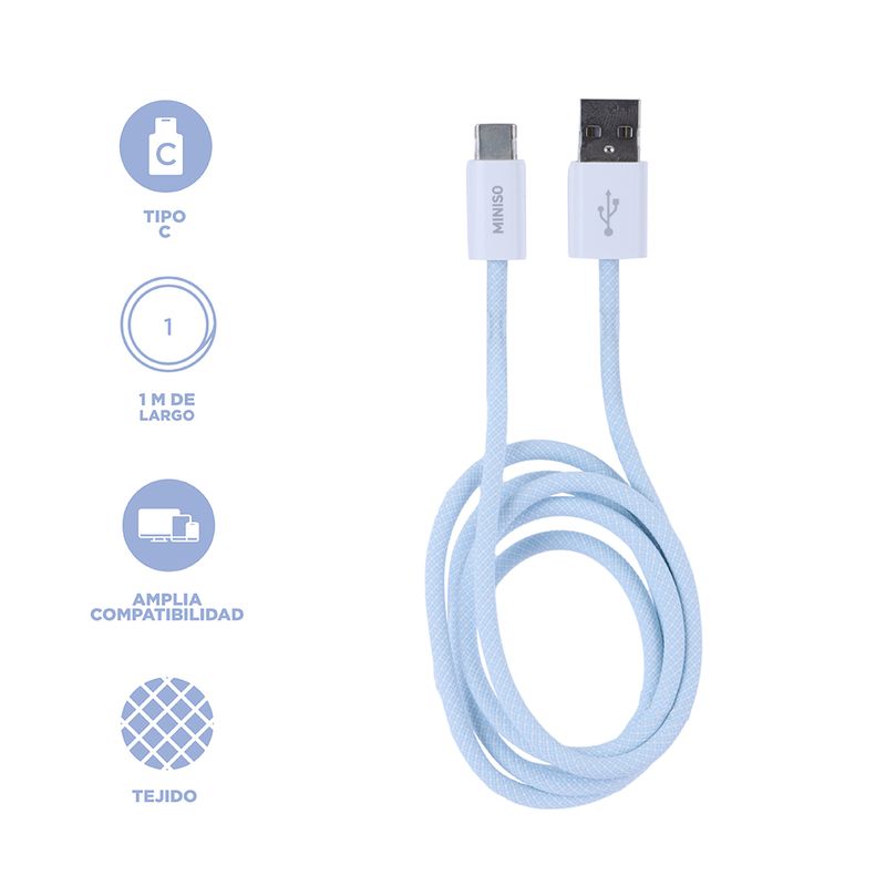 Cable-de-carga-tejido-tipo-c-master-series-azul-miniso-Miniso-4-25377