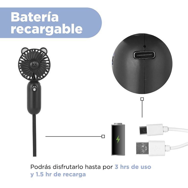 Ventilaor-de-mano-miniso-500-mah-carita-de-oso-negro-21cm-Miniso-6-25380