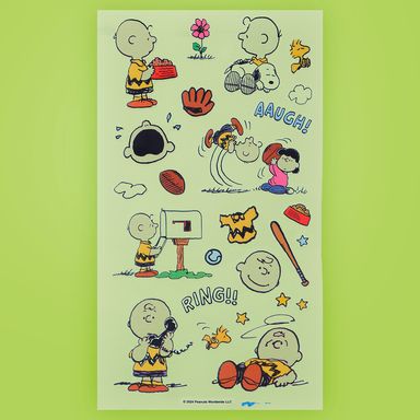 Stickers puffy a serie snoopy -  Snoopy