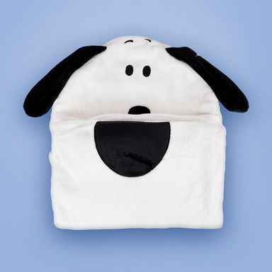 Manta con capucha colección snoopy serie colorful life -  Snoopy