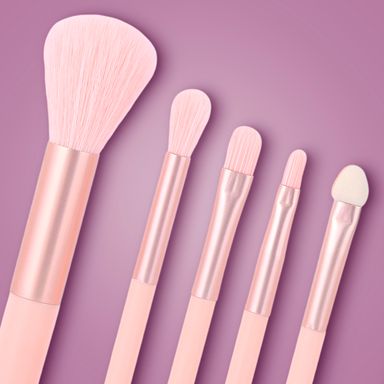 Juego de brochas de maquillaje portátiles 7 piezas -  Miniso