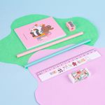 Set-de-escritorio-a-bloc-de-notas-40-hojas-borrador-sacapuntas-regla-l-piz-x2-serie-wbb-We-Bare-Bears-5-25485