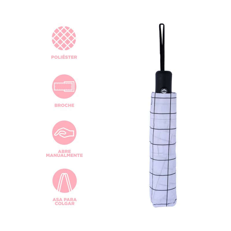 Paraguas-plegable-protecci-n-uv-100-poli-ster-blanco-53-5-cm-autom-tico-Miniso-3-25525