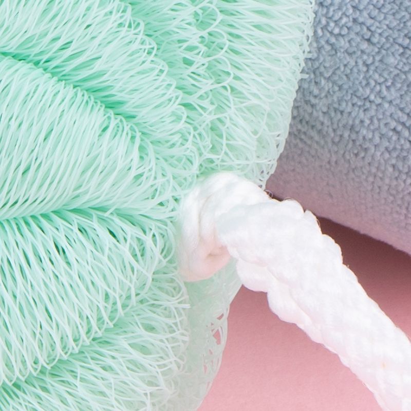 Esponja-de-ducha-de-doble-bola-verde-claro-Miniso-3-25615