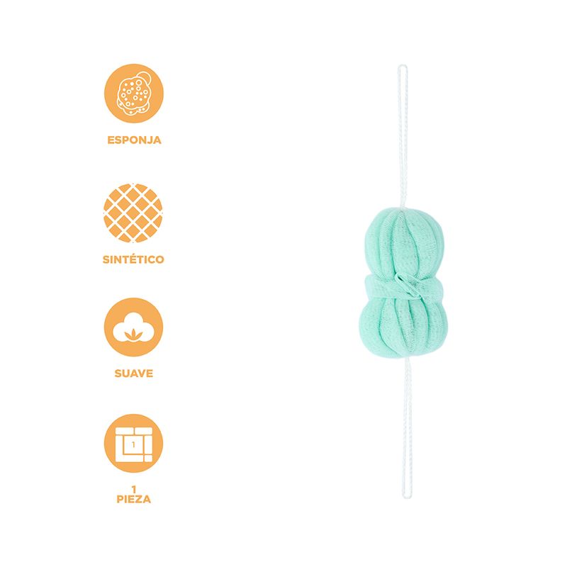 Esponja-de-ducha-de-doble-bola-verde-claro-Miniso-4-25615