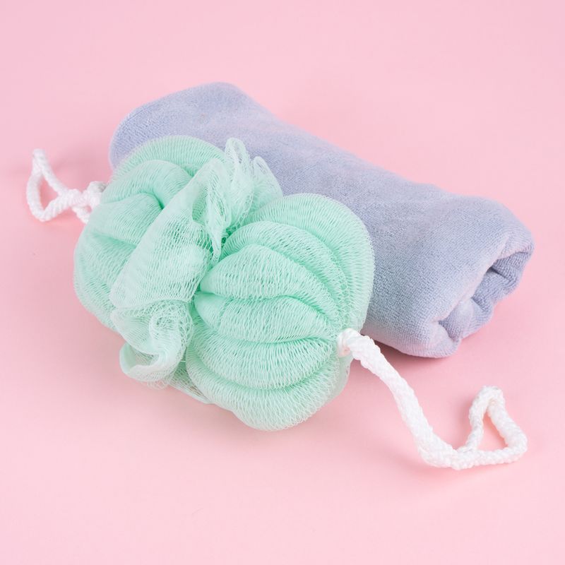 Esponja-de-ducha-de-doble-bola-verde-claro-Miniso-5-25615