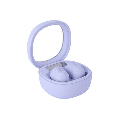 Audífonos tws serie colored beans modelo r99 morado miniso -  Miniso