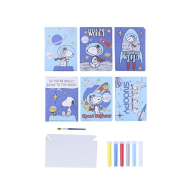 Set para jugar pintura de arena coloreada serie snoopy -  Snoopy