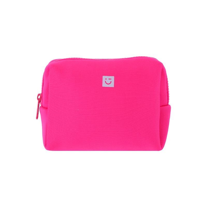 Cosmetiquera-miniso-tela-tipo-esponja-rosa-Miniso-1-25084