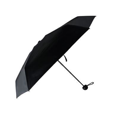 Paraguas plegable 100% poliéster negro 53.3 cm manual -  Miniso