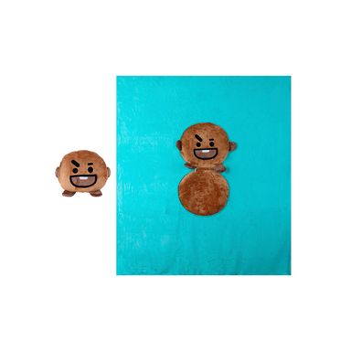 Manta con funda tipo almohada colección bt21 shooky -  BT21