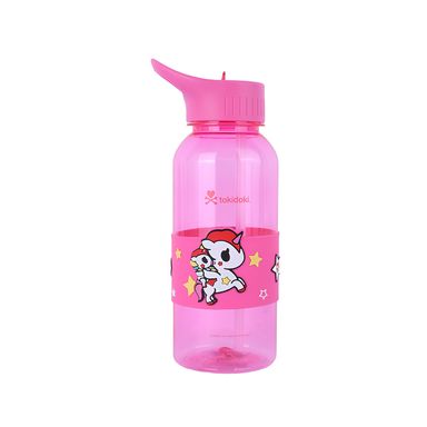 Tomatodo de plástico colección tokidoki con sorbete y funda 1000 ml rosa -  Tokidoki