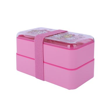 Contenedor para alimentos de doble capa colección tokidoki 1000 ml rosa -  Tokidoki