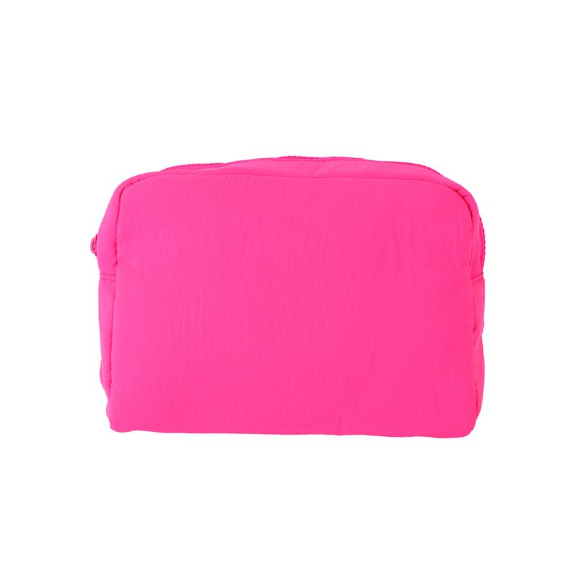 Cosmetiquera-miniso-nylon-lisa-rosa-Miniso-1-25233