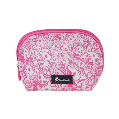 Cosmetiquera colección tokidoki media luna multiprint rosa -  Tokidoki
