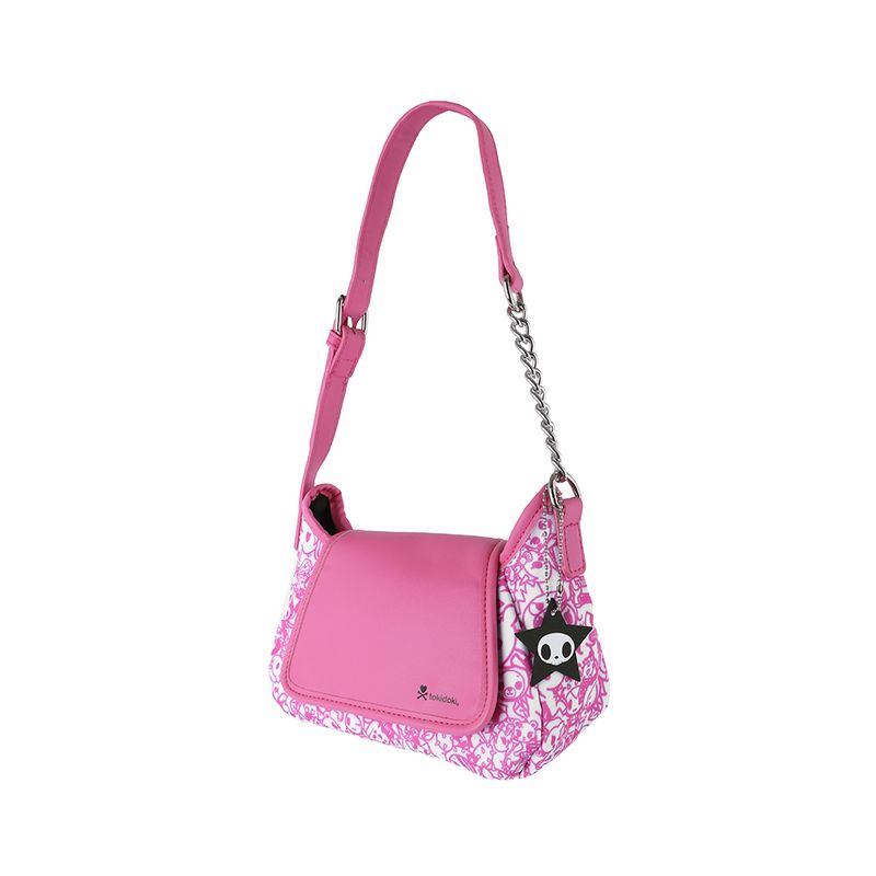 Bolso-hobo-con-solapa-y-accesorio-colecci-n-tokidoki-rosa-Tokidoki-1-25301