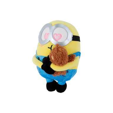 Peluche 20 cm bob abrazando a tim serie minions -  Minions