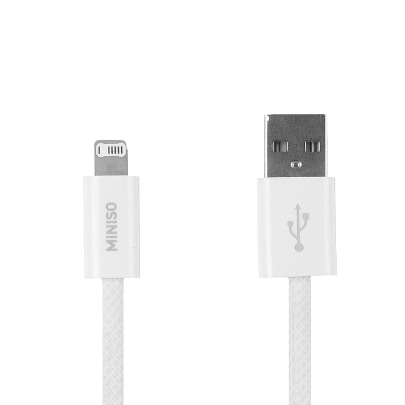 Cable-de-carga-tejido-master-series-8-pin-blanco-Miniso-1-25379