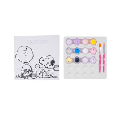 Set para jugar pintura al óleo serie snoopy - Snoopy