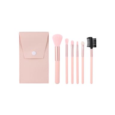 Juego de brochas de maquillaje portátiles 7 piezas -  Miniso