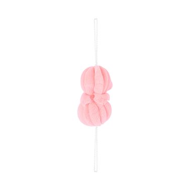 Esponja de ducha de doble bola rosa -  Miniso