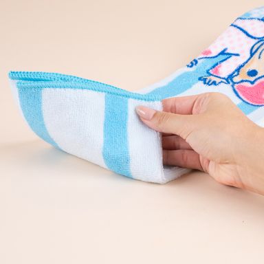 Toalla de baño sanrio little twin stars azul 81cm x 40cm -  Sanrio
