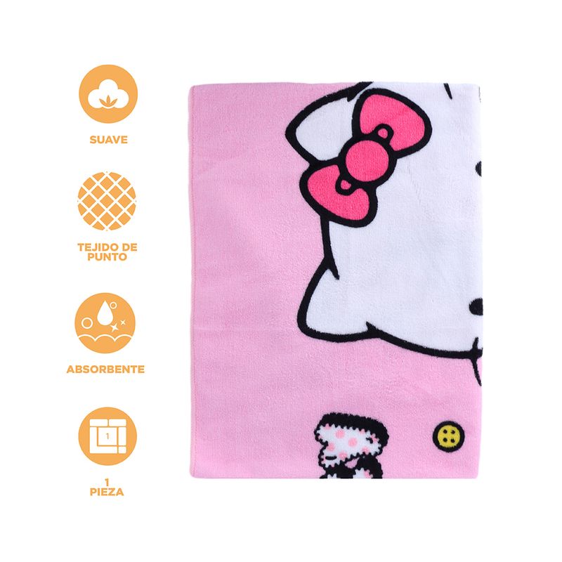Toalla-de-ba-o-sanrio-hello-kitty-rosa-81cm-x-40cm-Sanrio-5-25311