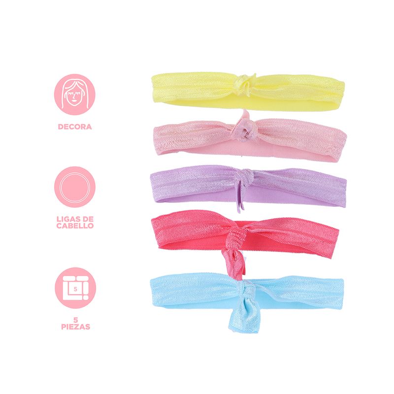 Set-de-ligas-para-cabello-arcoiris-5-pzas-Miniso-3-24350