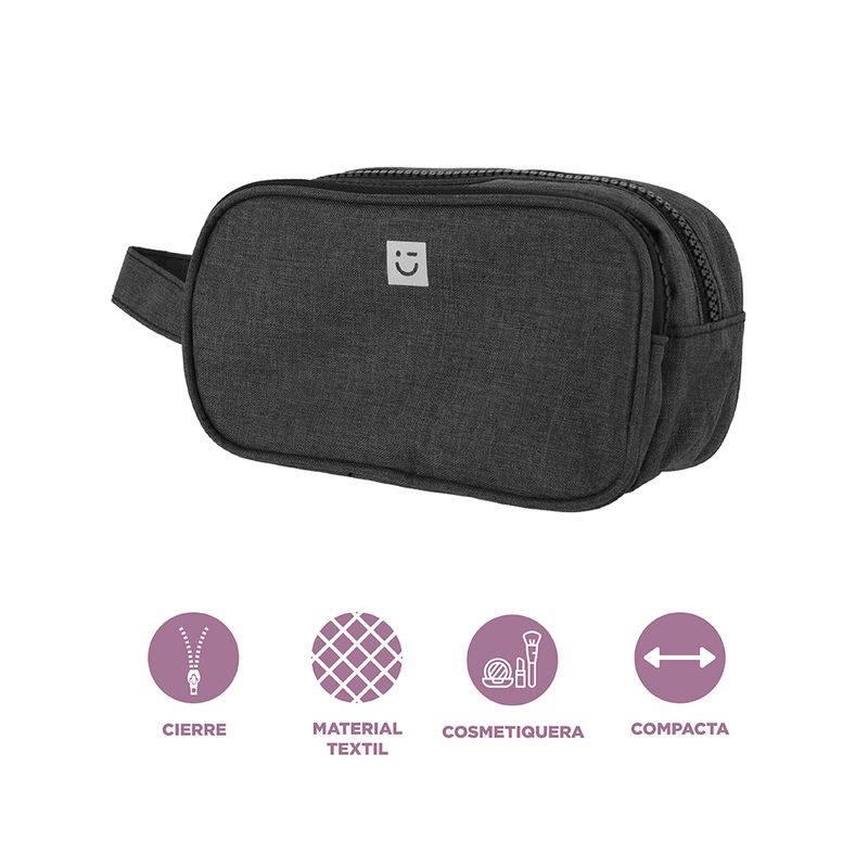 Cosmetiquera-miniso-unisex-doble-compartimento-gris-Miniso-4-25506