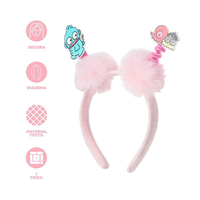 Vincha-sanrio-hangyodon-peluche-rosa-Sanrio-4-24835